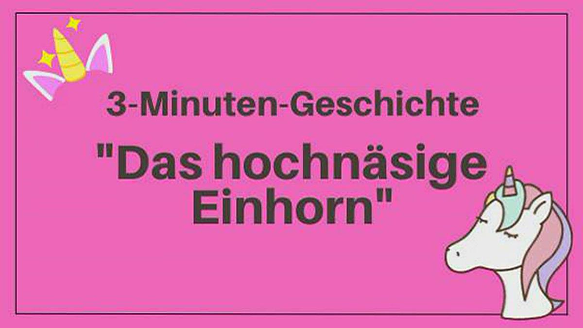 4-Minuten-Geschichte Einhorn