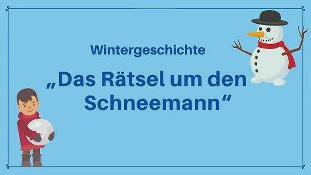 'Video thumbnail for Schneemann Hörspiel für Kinder'